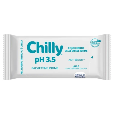 Chilly pH 3,5 intimní ubrousky 12 ks