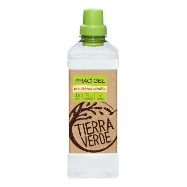 Tierra Verde prací gel pro citlivou pokožku 33 PD
