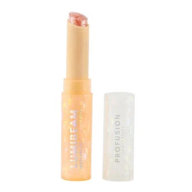 Profusion Jelly Beam Shimmer Gold Beam multifunkční tyčinka na líčení 2,5 g