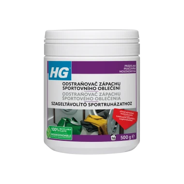 HG do praní proti pachu sport obleč 500 g