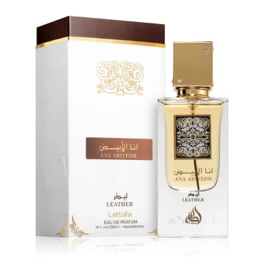 Lattafa Ana Abiyedh Leather unisex EDP 60 ml