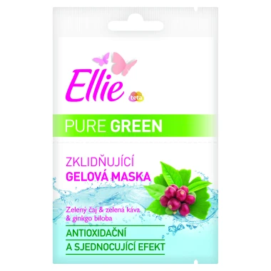 Ellie Pure Green Zklidňující gelová maska 2x8ml