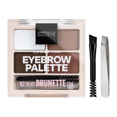 Gabriella Salvete Eyebrow Palette Paletka očních stínů 02 In My Brunette Era 4,8 g
