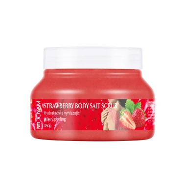 Mooyam Tělový peeling jahoda 350 g