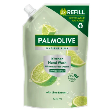 Palmolive Hygiene+Kitchen tekuté mýdlo s přírodní antibakteriální složkou náhradní náplň 500 ml