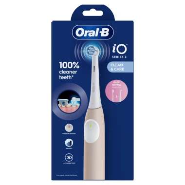 Oral-B iO 2 Elektrický zubní kartáček Calm Pink růžový