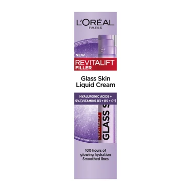 L'Oréal Paris Liquid Krém Revitalift Filler Glass Skin 50 ml