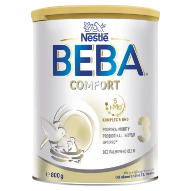 BEBA COMFORT 3, 5 HMO, mléko pro malé děti 800 g