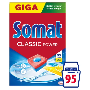 Somat Classic Power tablety do myčky nádobí 95 ks