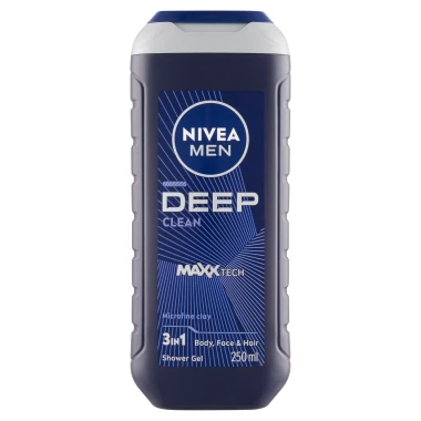 Nivea Men Deep Clean 3 v 1 Sprchový gel 250ml