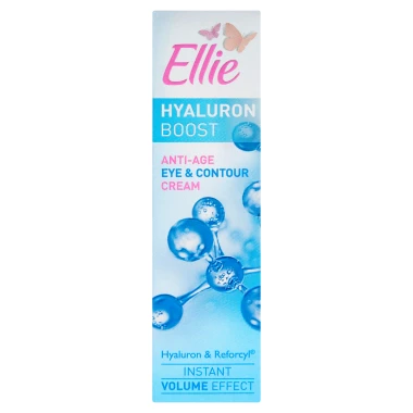 Ellie Hyaluron Boost Omlazující krém pro oční okolí a kontury tváře 15ml