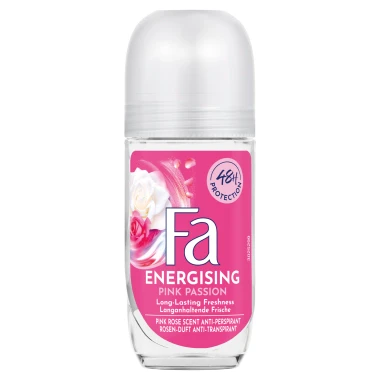 Fa Energising Pink Passion Kuličkový antiperspirant 50 ml