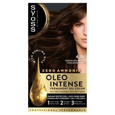 Syoss Oleo Intense Barva na vlasy čokoládově hnědá 4_86
