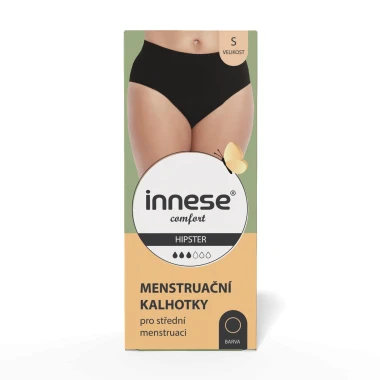 innese Menstruační kalhotky pro střední menstruaci S