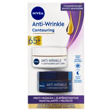 Nivea Denní a noční krém pro zlepšení kontur 65+ 2 x 50ml