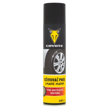 Coyote Oživovač pneu a plastů 400ml