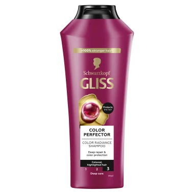 Schwarzkopf Gliss Color Perfector Rozjasňující šampon 400 ml