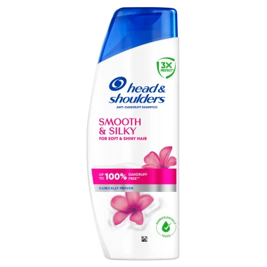 Head & Shoulders Smooth & Silky Zklidňující šampon proti lupům a mastnotě 250 ml
