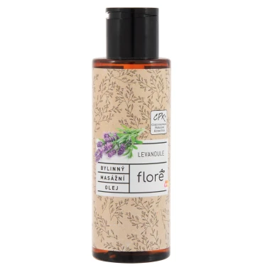 Floré  bylinný masážní olej levandule 100 ml