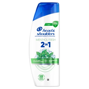 Head & Shoulders Menthol Fresh 2 v 1 Šampon proti lupům 250 ml