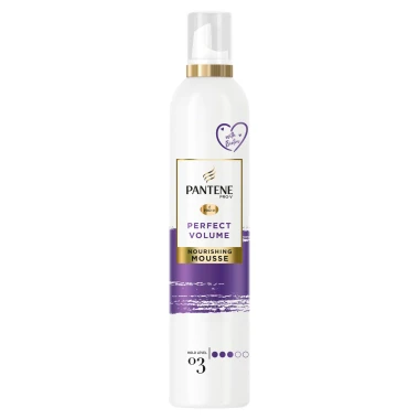 Pantene Pro-V Perfect-Volume vyživující pěna na vlasy ochrana proti působení tepla s biotinem 200 ml