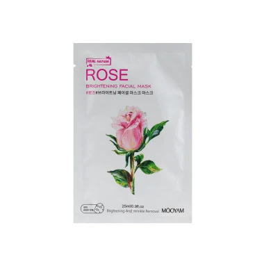 Mooyam Pleťová maska Rose Brightening