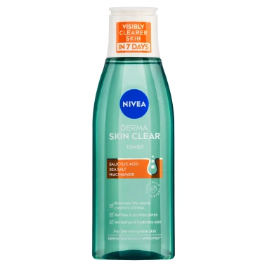 Nivea Derma Skin Clear Čisticí pleťová voda 200ml