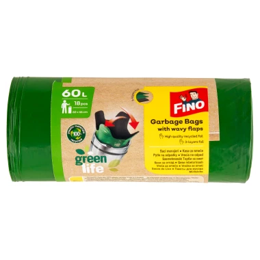 Fino Green Life Pytle na odpadky 60l 18 ks