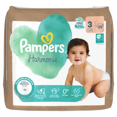 Pampers Harmonie, vel. 3, 28 ks