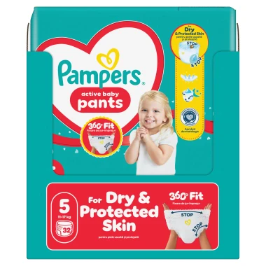 Pampers Active Baby Pants, vel.5, 32 ks