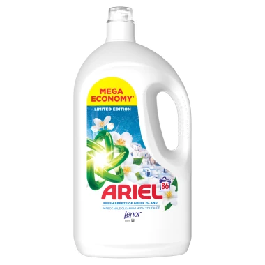 Ariel Prací gel Fresh Breeze of Greek Island 86 PD