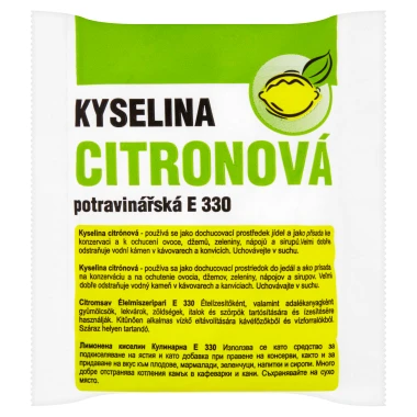 Kyselina citronová potravinářská E 330 100g