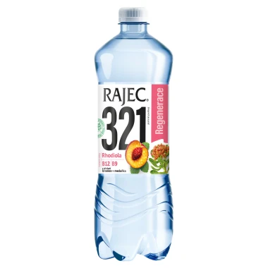 Rajec 321 jemně perlivý s příchutí broskev + meduňka 0,75 l
