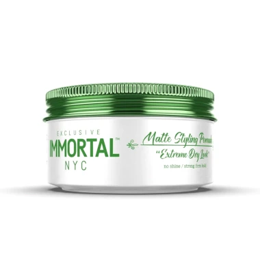 Immortal NYC Matte Styling Pomade Extreme Dry Look matná pomáda na vlasy 150 ml