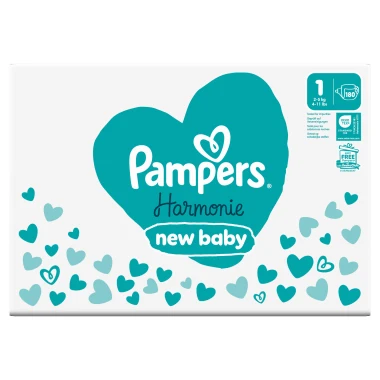 Pampers Harmonie, vel. 1, 180 ks