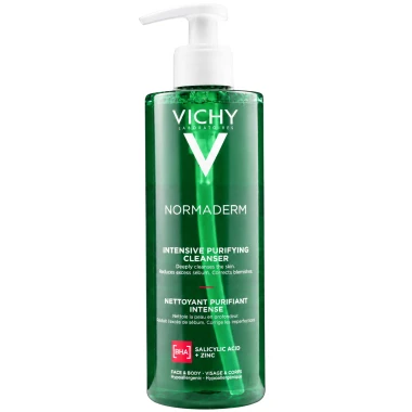 Vichy Normaderm Phytosolution intenzivní čisticí gel pro mastnou pleť 400 ml
