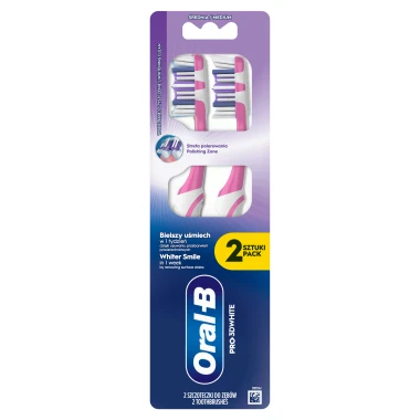 Oral-B Pro-3DWhite Manuální Zubní kartáček středně tvrdý