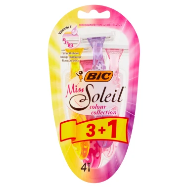 Bic Miss Soleil Holicí strojek se 3 břity pro hladké oholení 4 ks