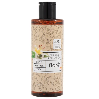 Floré  čisticí pleťová voda bílá lilie & zelený čaj 200 ml