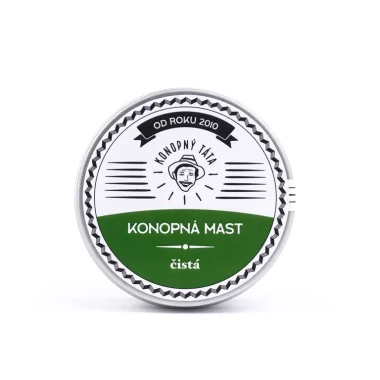 Konopný Táta Konopná mast čistá 80 ml