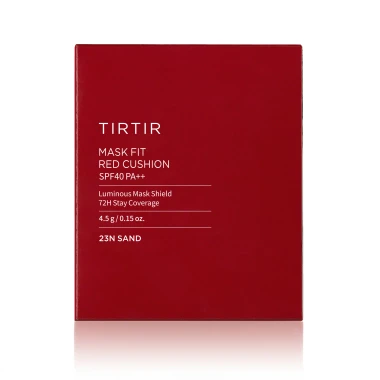 TIRTIR Mask Fit Red Cushion 23N Sand Mini kompaktní make-up v houbičce 4,5 g