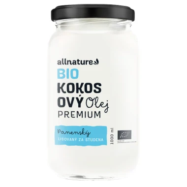 Allnature BIO kokosový olej panenský 1000 ml