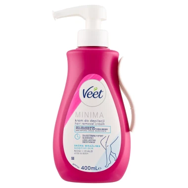 Veet Minima depilační krém pro citlivou pokožku 400 ml