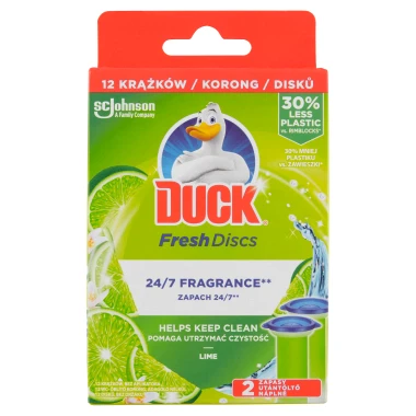 Duck Fresh Discs Limetka čistič WC náplň 72 ml