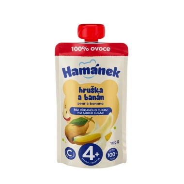 Hamánek Hruška & banán 100g