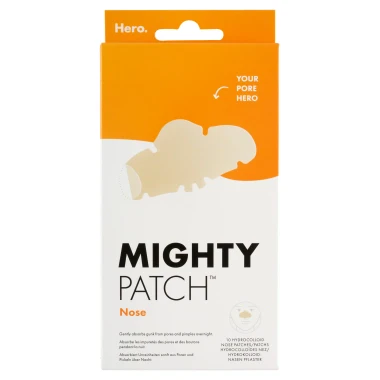 Hero Mighty Patch Hydrokoloidní náplasti na nos 91 mm x 48 mm 10 ks
