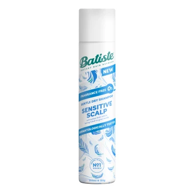 Batiste Suchý šampon Sensitive Scalp Fragrance Free 200 ml