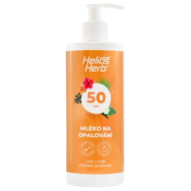 Helios Herb Mléko na opalování SPF 50 200 ml