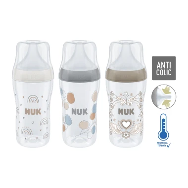 NUK Perfect Match láhev s kontrolou teploty 260 ml