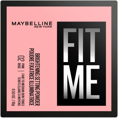 Maybelline New York Face Fit Me Loose Powder 02 Pink Pudr 15 g